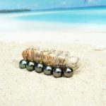 boucle d'oreille chic perle de Tahiti