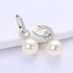 boucle d'oreille élégante perle de culture Lexie