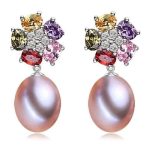 boucle d'oreille en perle de culture Alix