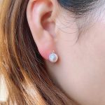 boucle d'oreille en perle de culture Elsa
