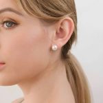 boucle d'oreille en perle de culture kaida