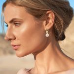 boucle d'oreille en perle de culture Lexie