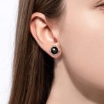 boucle d'oreille en perle de Tahiti