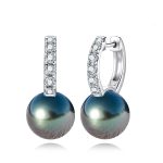 boucle d'oreille en perle de Tahiti