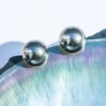 boucle d'oreille en perle de Tahiti authentique