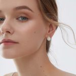 boucle d'oreille en perles de culture