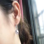 boucle d'oreille en perles de culture Martika