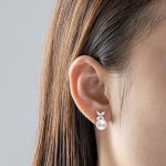 boucle d'oreille en perles de culture Mila
