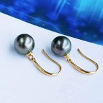boucle d'oreille en perles de Tahiti