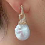 boucle d'oreille Juliette avec perles de culture