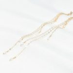 boucle d'oreille Kiko style perle pendante