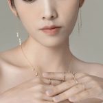 boucle d'oreille pendante perle