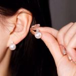boucle d'oreille perle Audrey