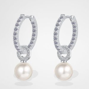 boucle d'oreille perle de culture Billie