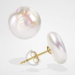 boucle d'oreille perle de culture Iliana