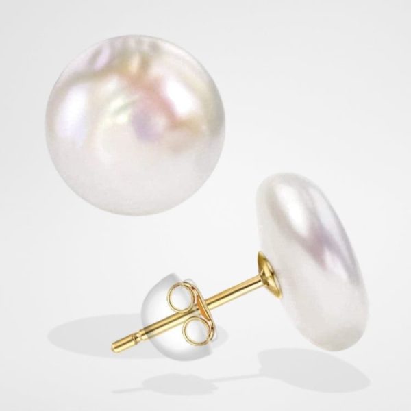 boucle d'oreille perle de culture Iliana