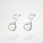 boucle d'oreille perle de culture Ivy