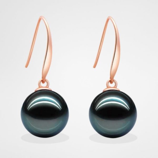 boucle d'oreille en perle de Tahiti Célia