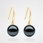 boucle d'oreille perle de Tahiti Emmy