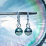 boucle d'oreille en perle de Tahiti