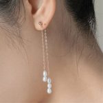 boucle d'oreille Yui en perle