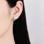 boucle d'oreilles élégantes pour femme
