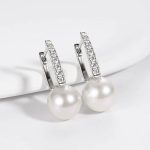 boucles d'oreilles argentées pour femme