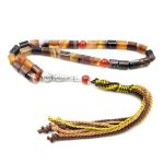 bracelet brésilien en agates naturelles