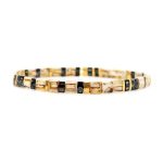 bracelet d'été en perles de verre du japon - seychel