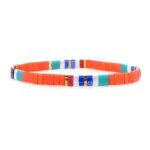 bracelet d'été en perles de verre du japon - siesta