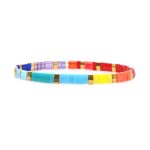 bracelet d'été en perles de verre du japon - sommerloch