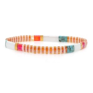 bracelet d'été en perles de verre du japon - uitwaaien