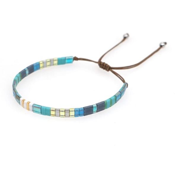 bracelet d'été en perles de verre du japon - wadden