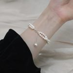 bracelet élegant en perles pour femme elena