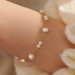 bracelet élégant en perles