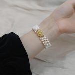 bracelet élégant en perles pour femme