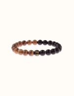 bracelet en bois tibétain