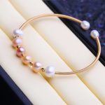 bracelet en jonc doré