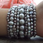 bracelet femme en perles naturelles