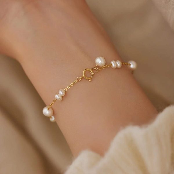 bracelet femme perle