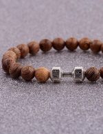 bracelet homme en matériau naturel