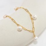 bracelet hortensia en perles pour femmes