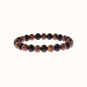 bracelet mala en bois