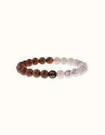 bracelet mala en perles de bois
