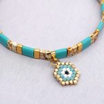 bracelet nazar boncuk en perles de verre