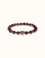 bracelet tête de léopard