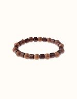 bracelet tibétain à perles en bois