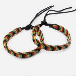 bracelets artisanaux brésiliens Rasta