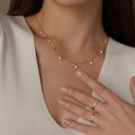 collier élégant perle de culture