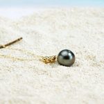 collier élégant perle de tahiti